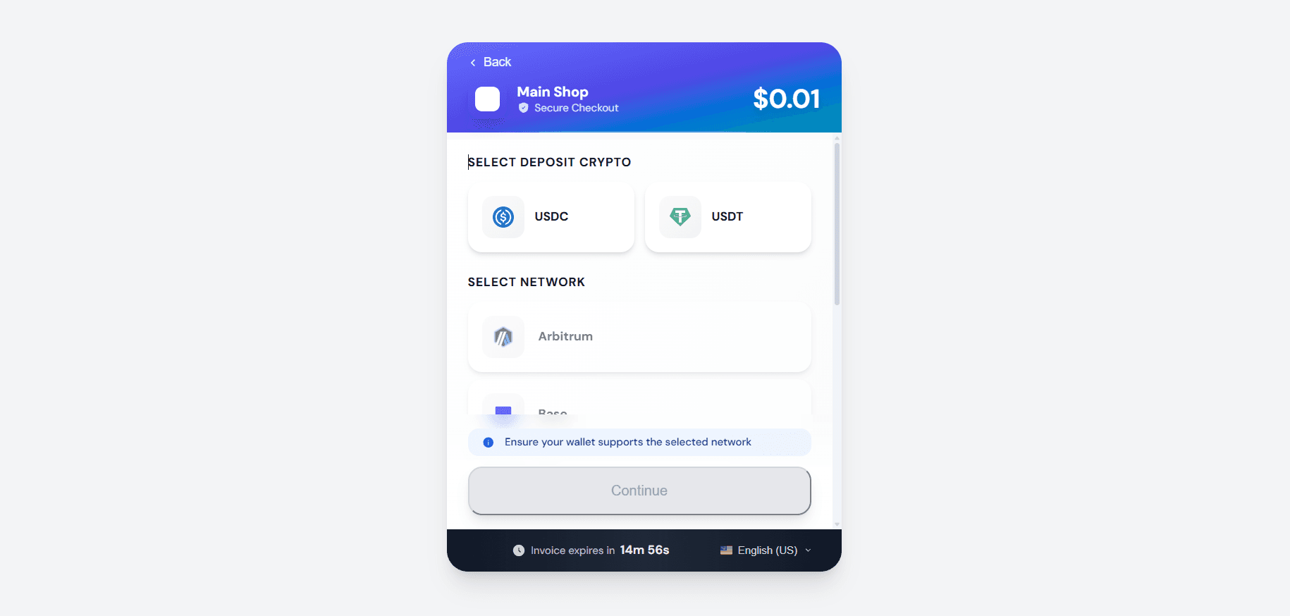 Crypto Payment Gateway screenshot 2